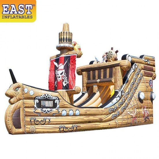 Inflatable Pirate Ship Slide