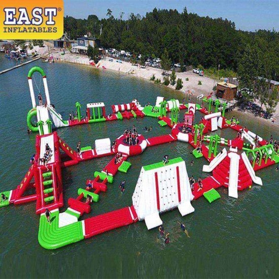 largest inflatable water park