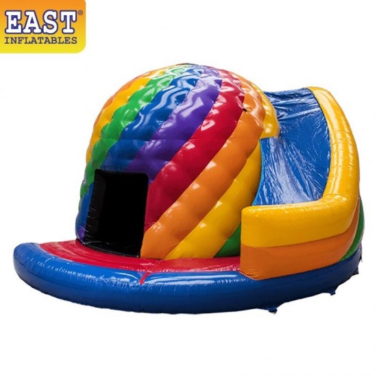 Disco Bouncy Castle With Slide