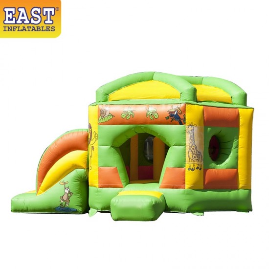 Pentagon Jungle Bouncy Castle