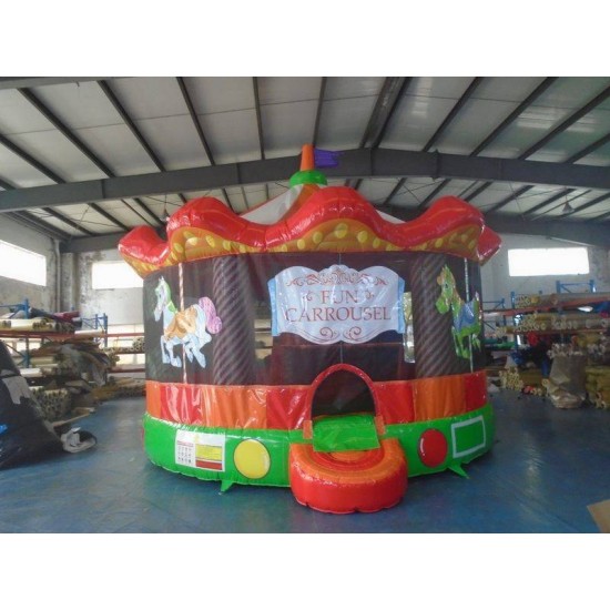 Inflatable Fun Carousel Bouncy House