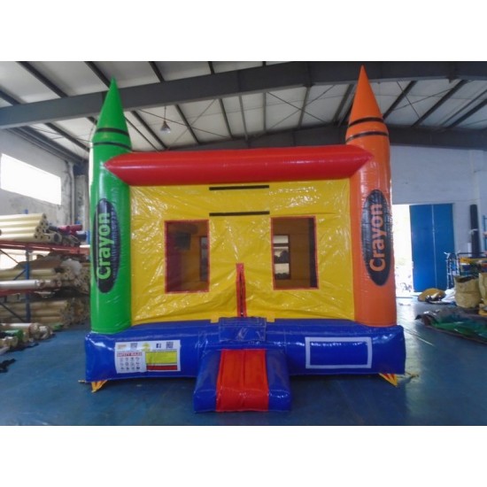 Crayon Bounce House