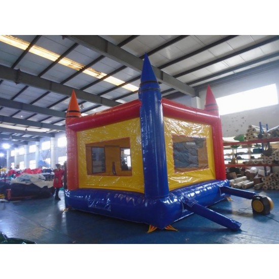 Crayon Bounce House