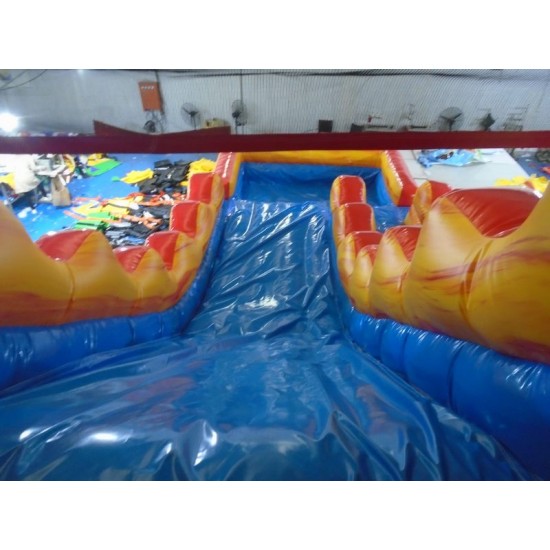 Fire And Ice Inflatable Water Slide