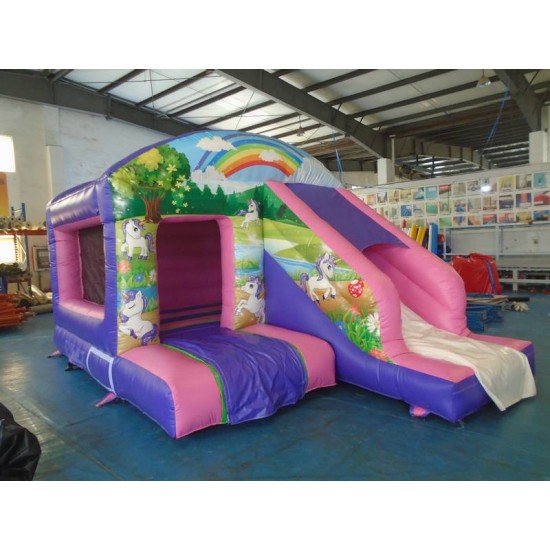 Unicorn Box Jump And Slide