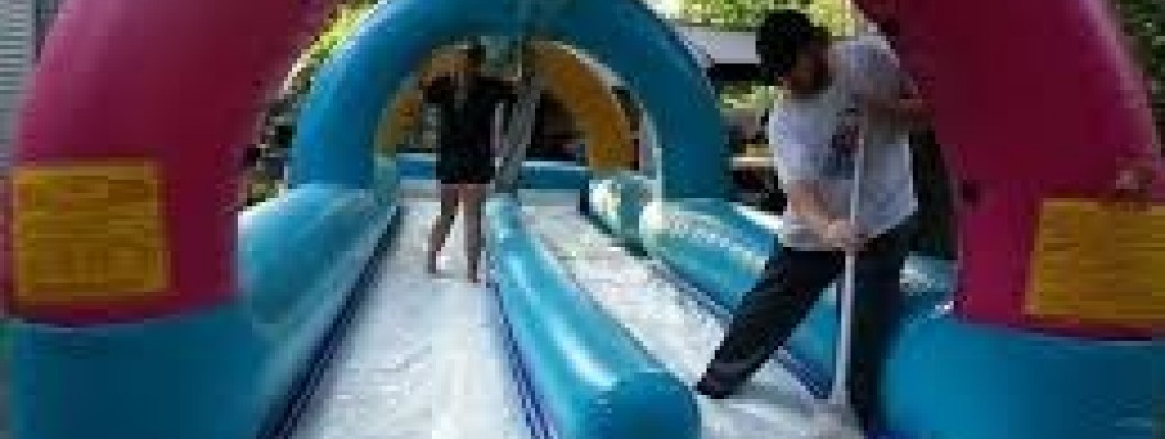 How to clean a bounce house?